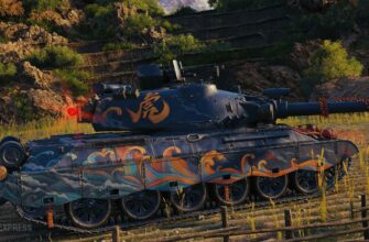 3D-стиль «Коготь тигра» для танка WZ-114