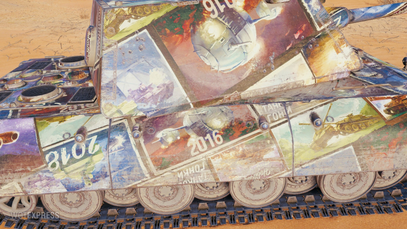 2D-Стиль «Дембельский Альбом» В World Of Tanks
