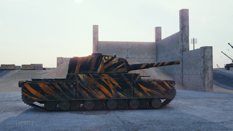 2D-Стиль «Полосатый Хищник» Для Марафона World Of Tanks