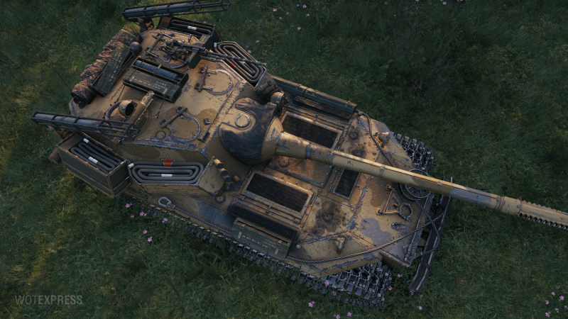 Мод: 3D-Стиль «Шестопёр» На Объект 268 Вариант 4 В World Of Tanks