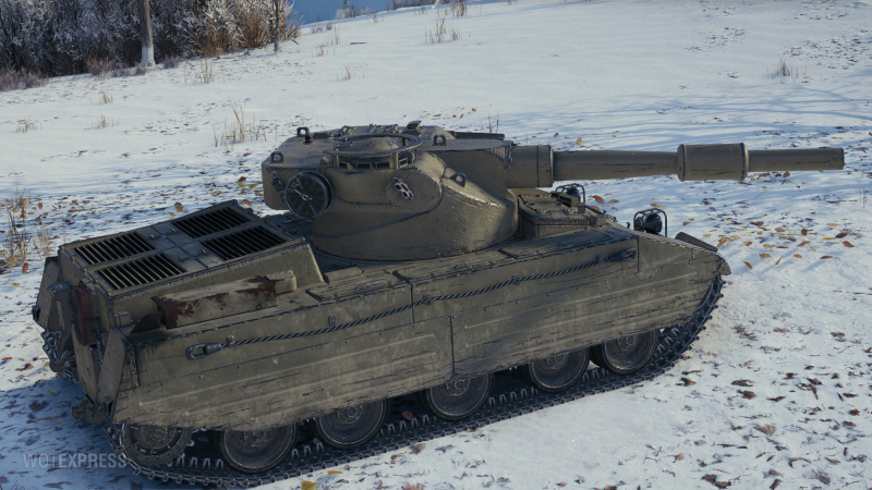 Скриншоты Финальной Модели Танка Caliban В World Of Tanks