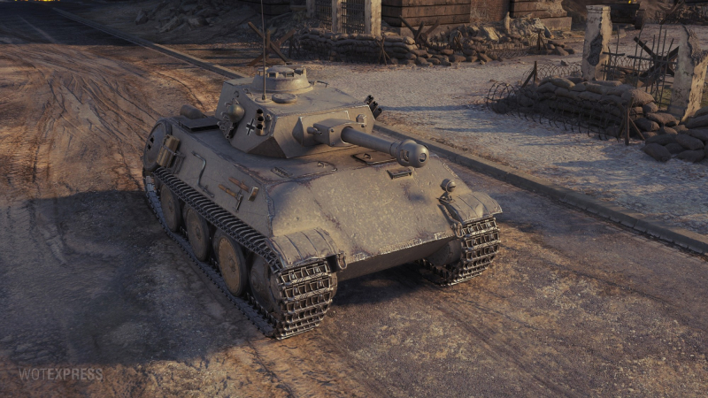 Скриншоты Нового Танка Vk 28.01 Mit 10,5 Cm L/28 В World Of Tanks