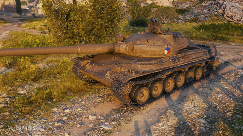 Скриншоты Танка Tnh T Vz. 51 С Супертеста World Of Tanks